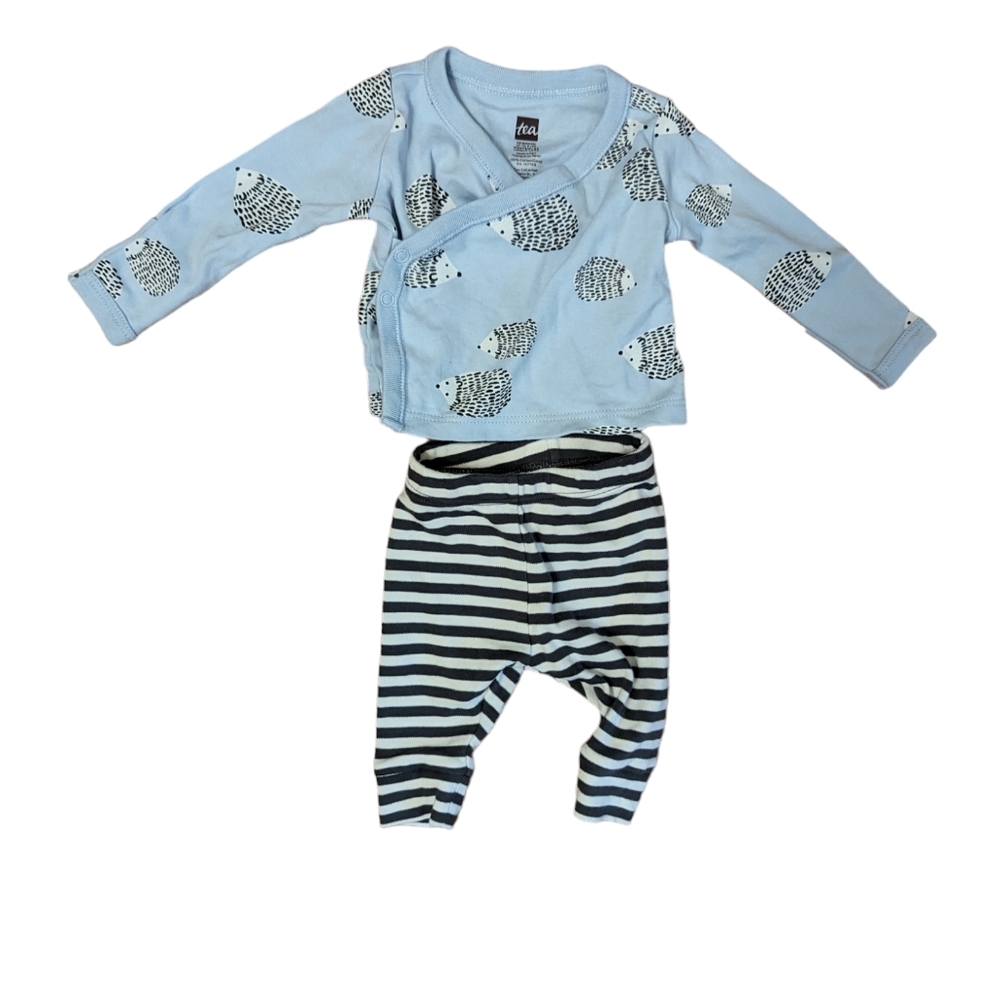 Tea Collection newborn hedgehog outfit